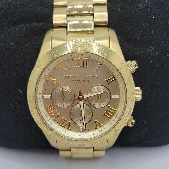 Michael Kors Layton MK8214 Men's Stainless Steel A - Picture 2 of 11